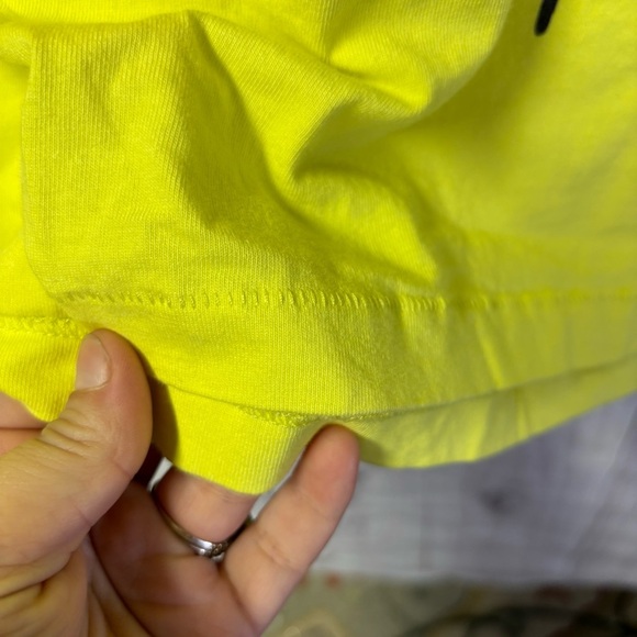 Vintage no boundaries single Stitch Graphic T-Shirt in Yellow 2XL - Picture 2 of 8